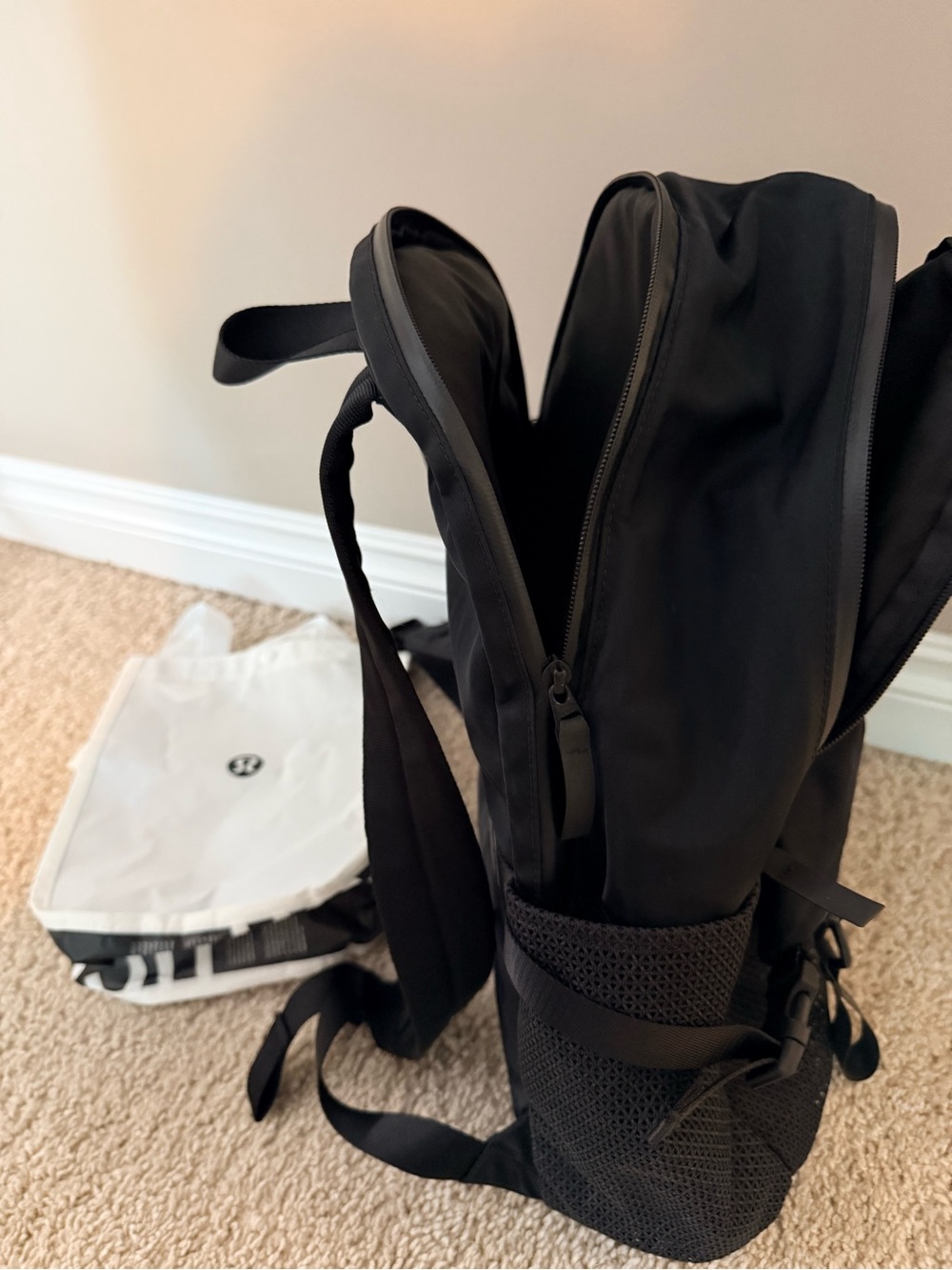 Lululemon All Hours Black Backpack